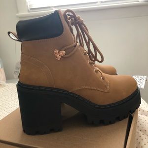 ASOS truffle collection chunky hiker boots